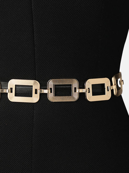 Solid Gold Waist Belt