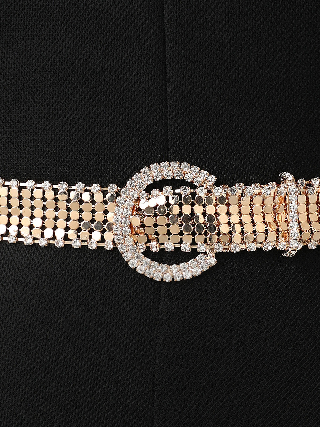 Gold Mesh Waist Belt