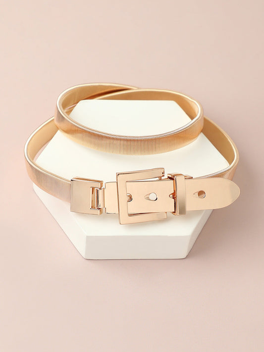 Solid Gold Waist Belt