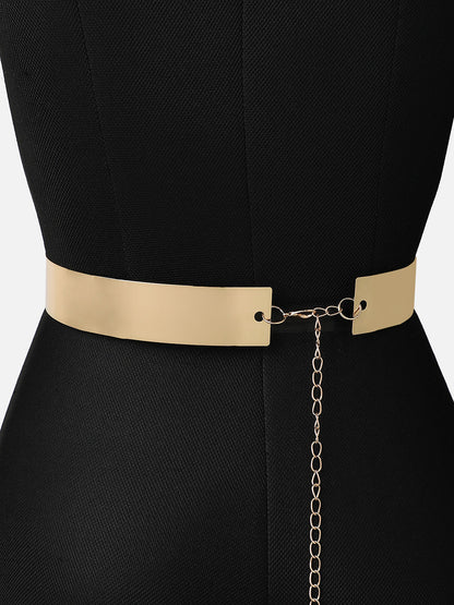 Solid Gold Waist Belt