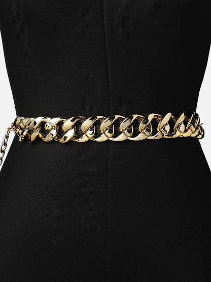 Solid Gold Waist Belt