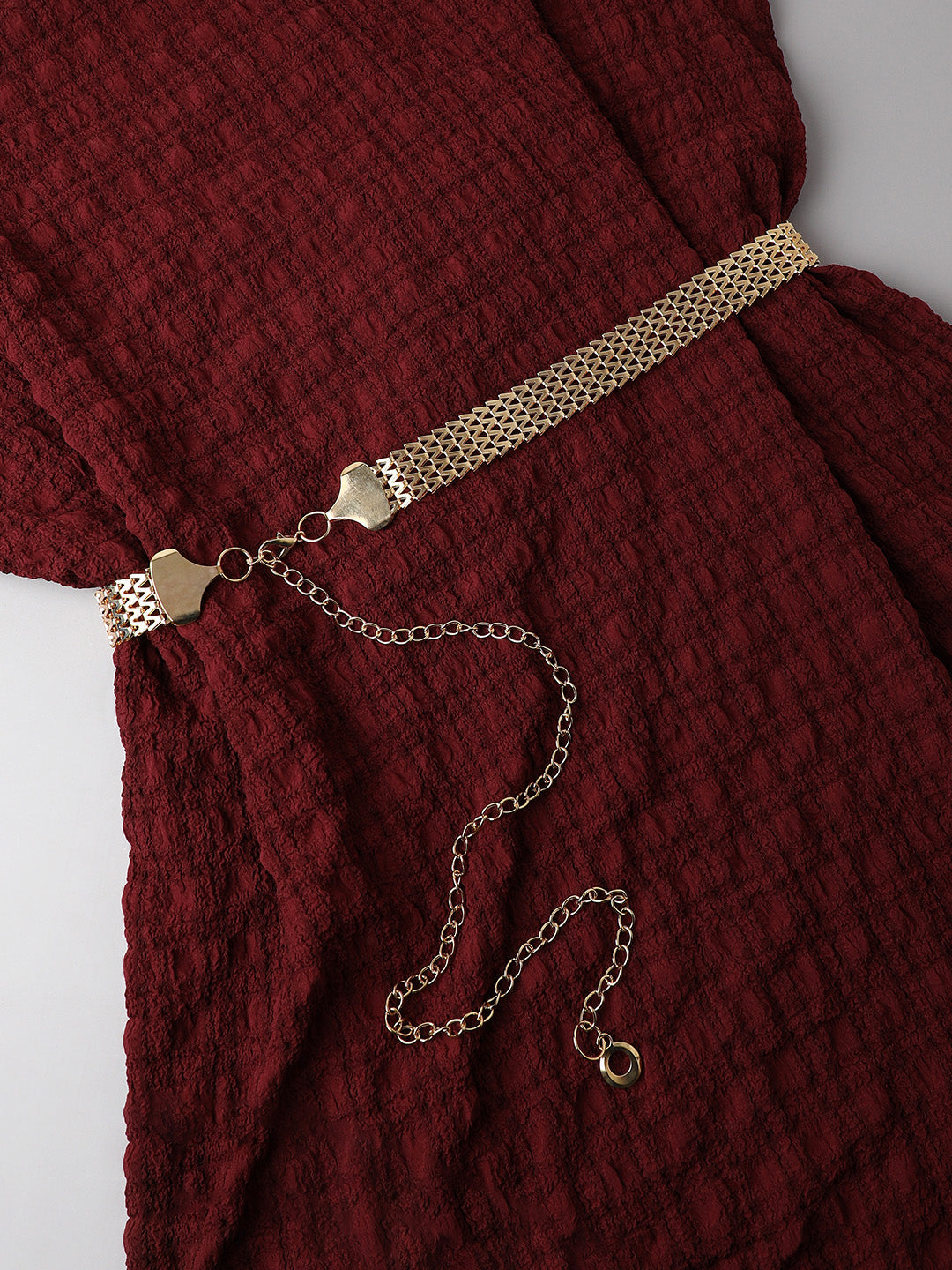 Solid Gold Waist Belt