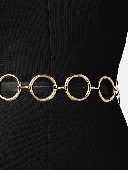 Solid Gold Waist Belt