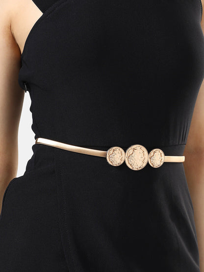 Solid Gold Waist Belt