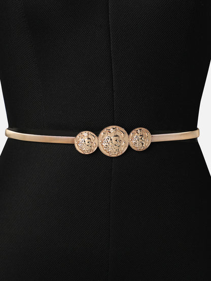 Solid Gold Waist Belt