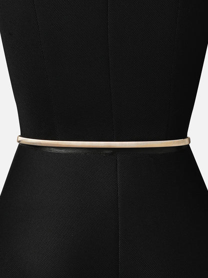 Solid Gold Waist Belt