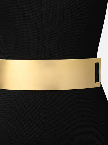 Solid Gold Waist Belt