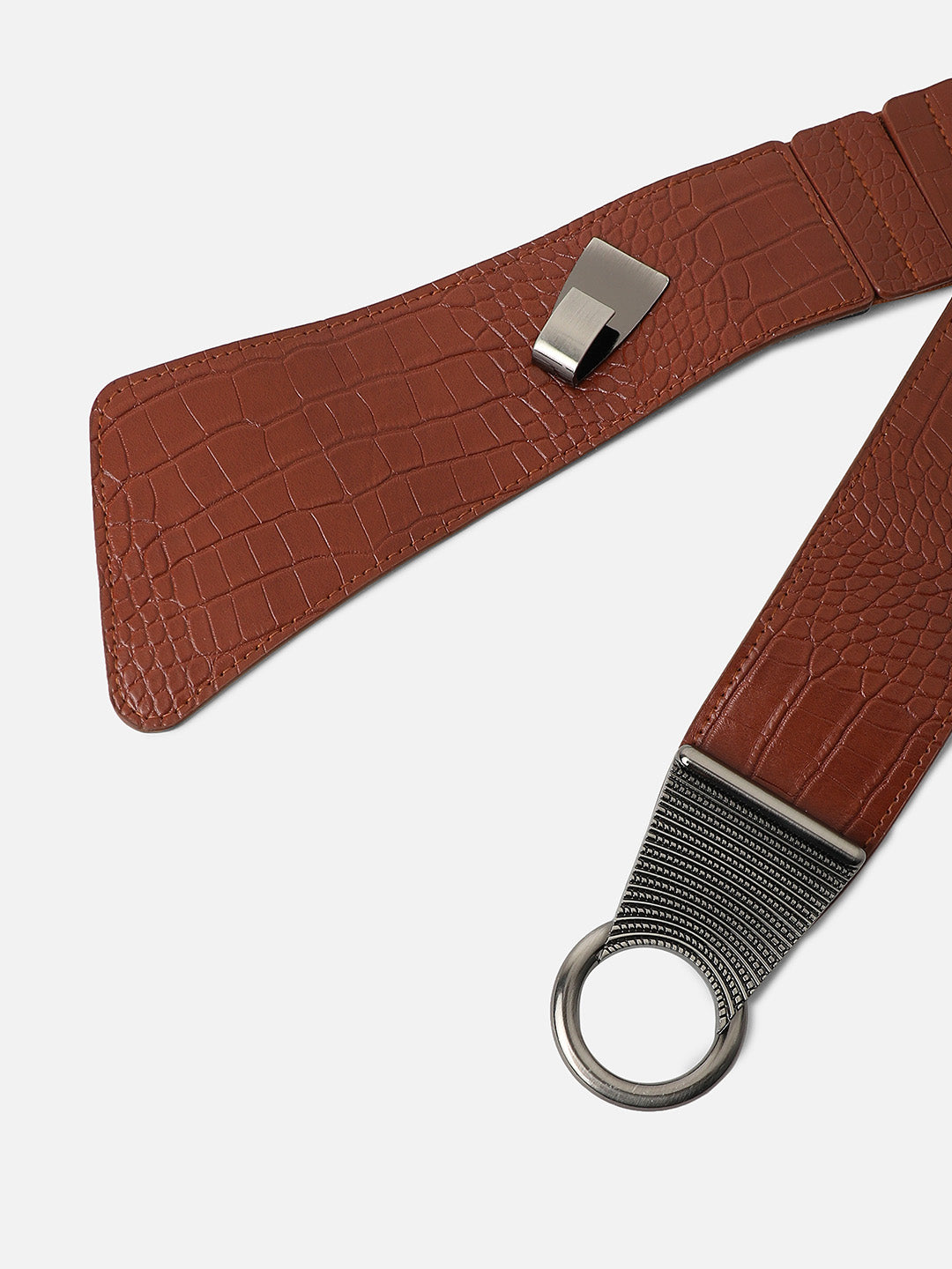 Solid Brown Waist Belt