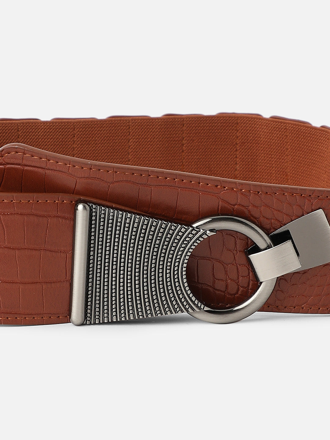 Solid Brown Waist Belt