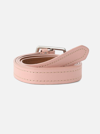 Solid Pink Waist Belt