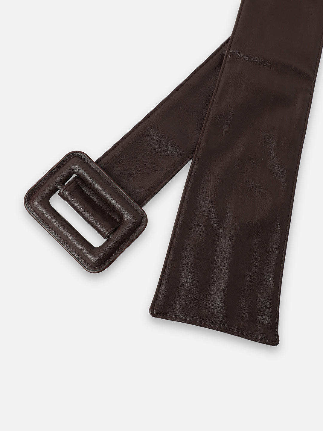 Women Brown Solid  Waist Belt