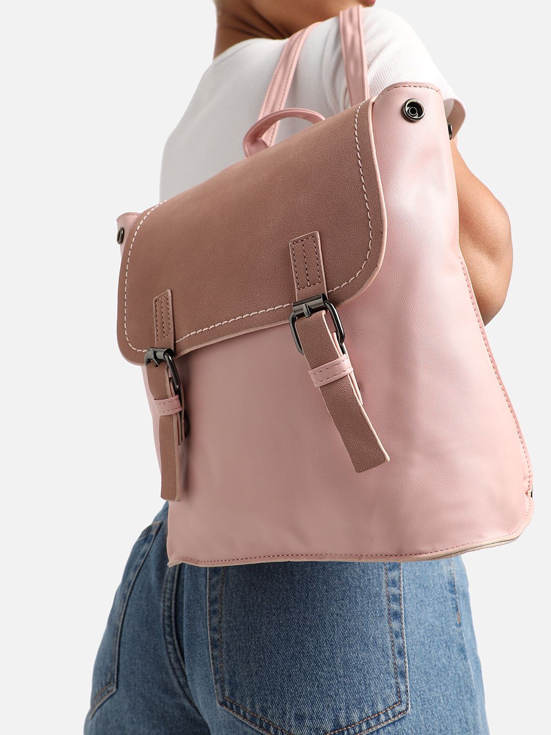 Elenor Pink Backpack