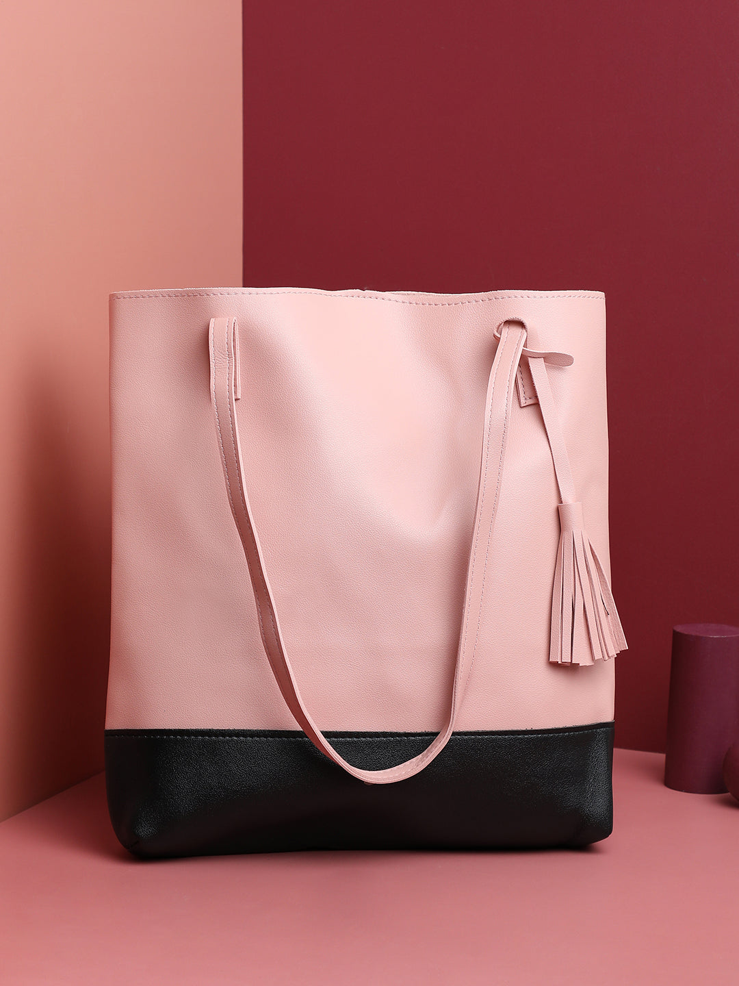 Mabel Black & Pink Tote Bag