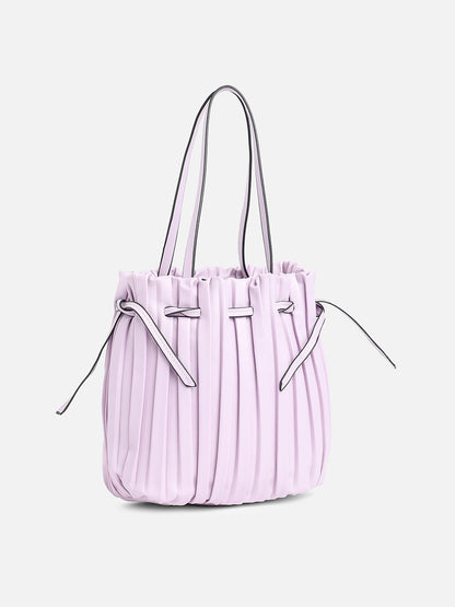 Tug-And-Go Lavender Bucket Bag