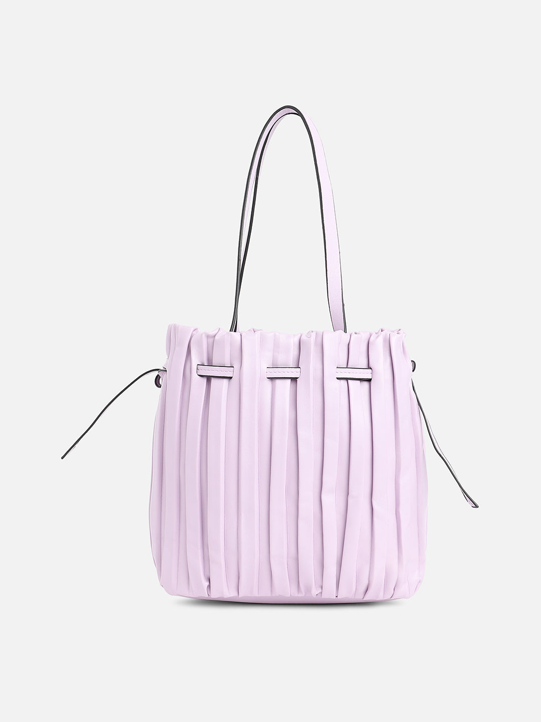 Tug-And-Go Lavender Bucket Bag