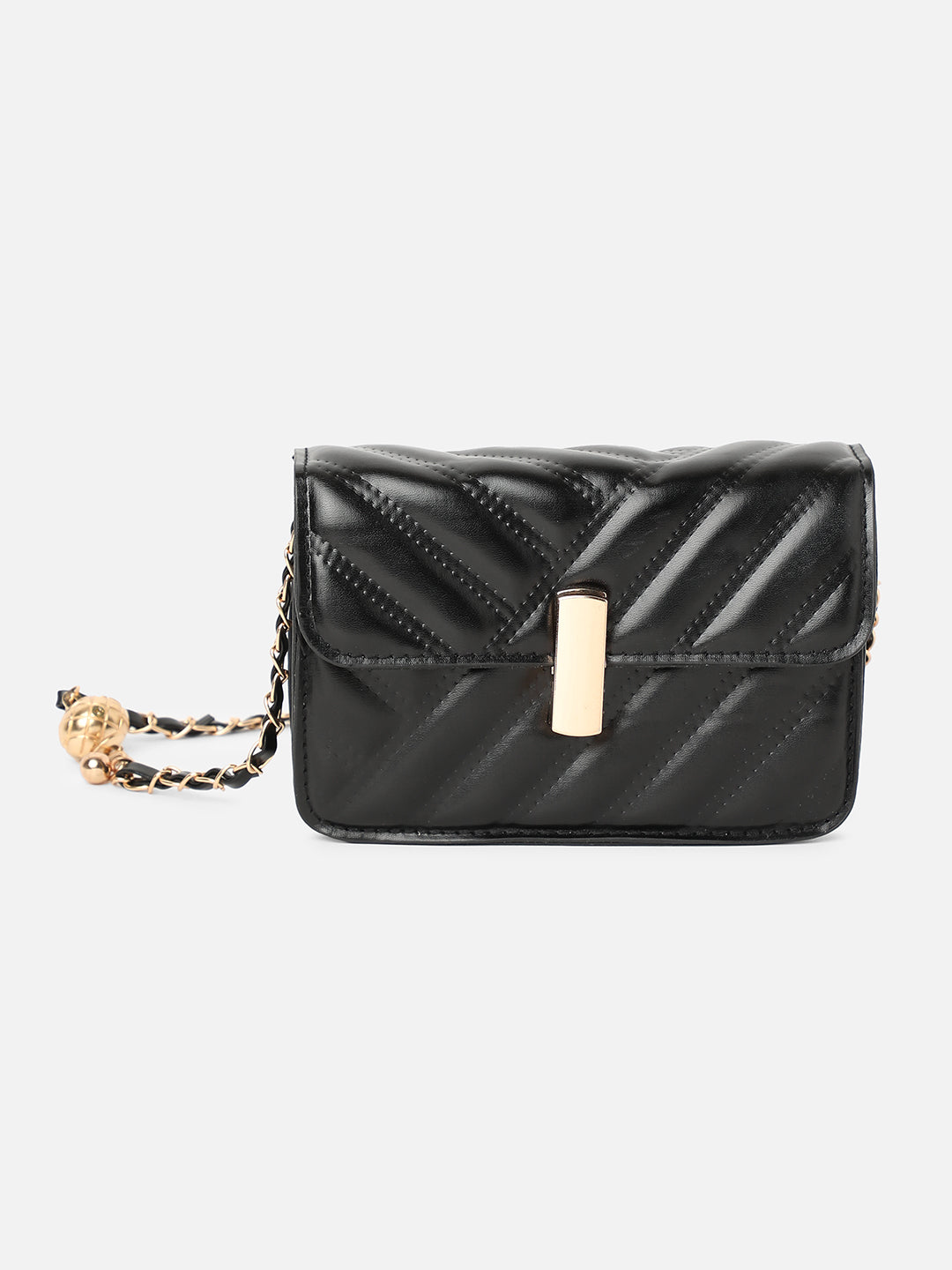 Blackberry Babe Black Cross Body Bag