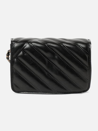 Blackberry Babe Black Cross Body Bag