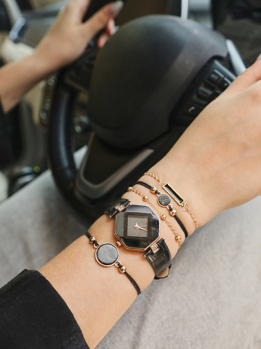 Aria Black Watch Combo