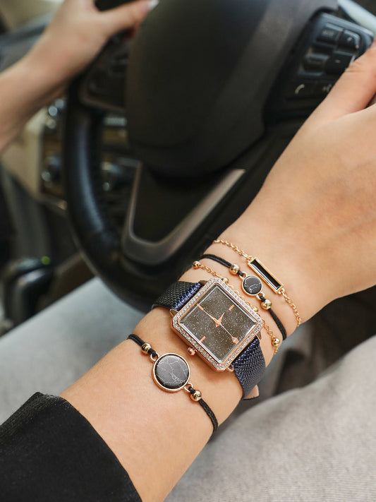 Sophia Black Watch Combo