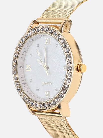 Amelia Gold Watch Combo