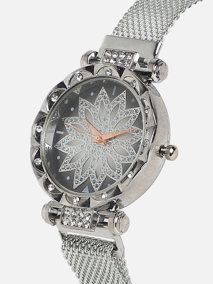 Ella Silver Watch Combo