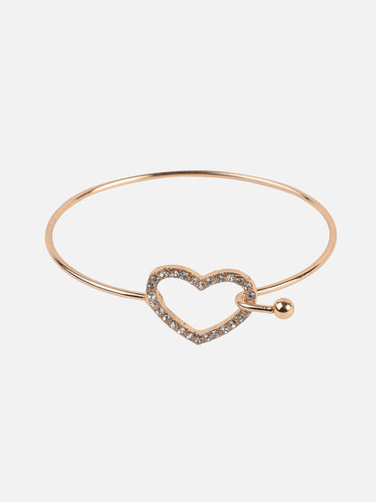 Annika Rose Gold Watch Combo