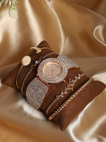 Leonor Silver Watch Combo