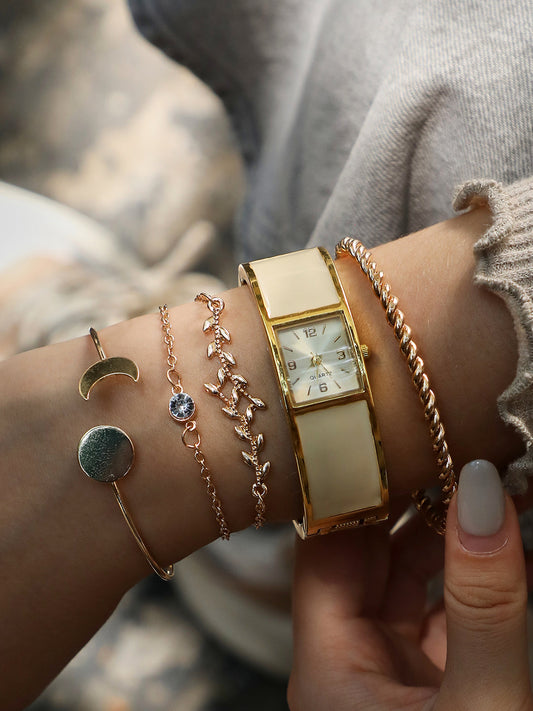 Eden Gold Watch Combo