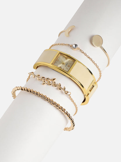 Eden Gold Watch Combo
