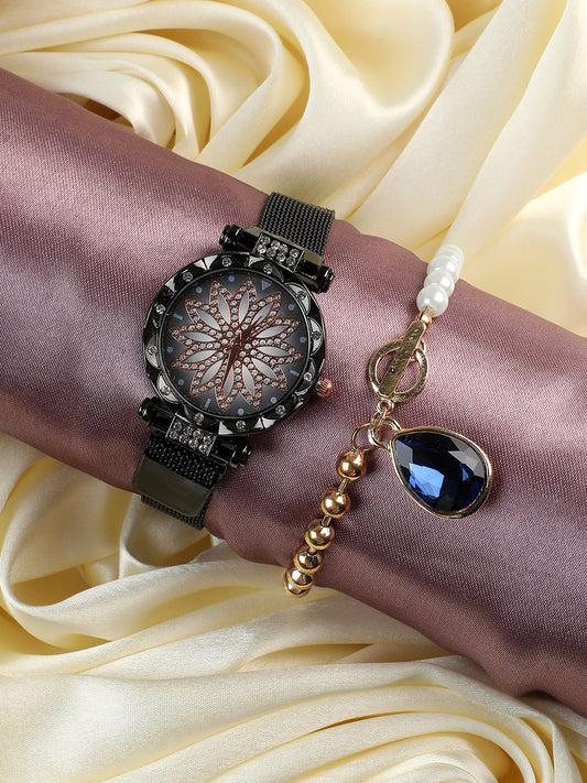 Ella Black Watch Combo