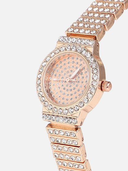 Leia Gold Watch Combo
