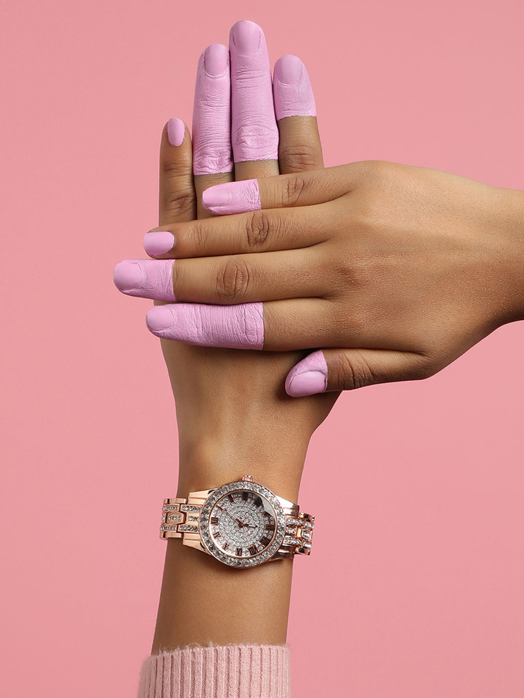 Ginny Rose Gold Watch