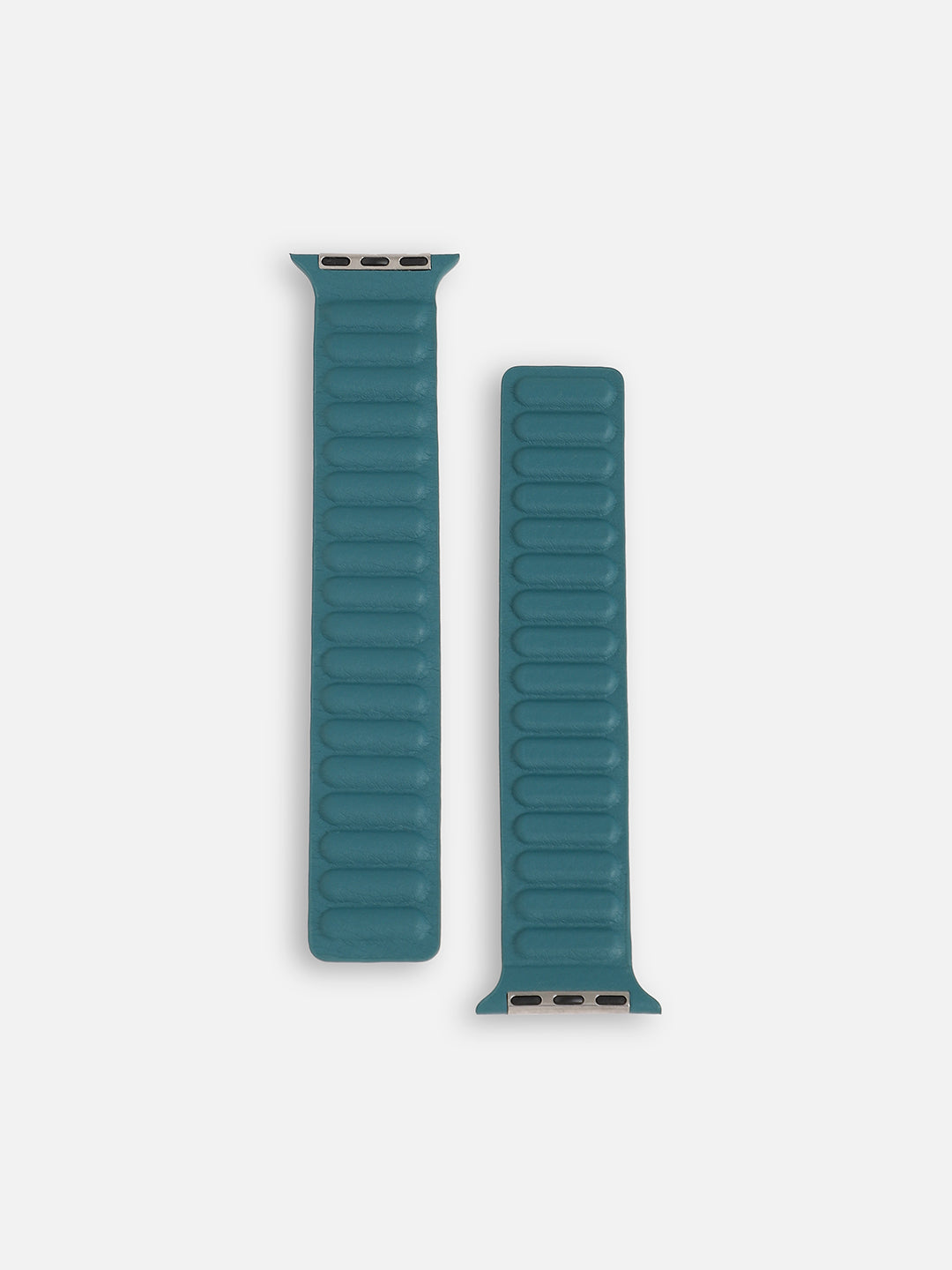Unisex Green Solid Apple Watch Straps