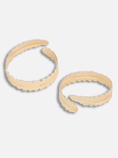 GOLD PLATED PARTY DESIGNER ARMLET FOR WOMEN