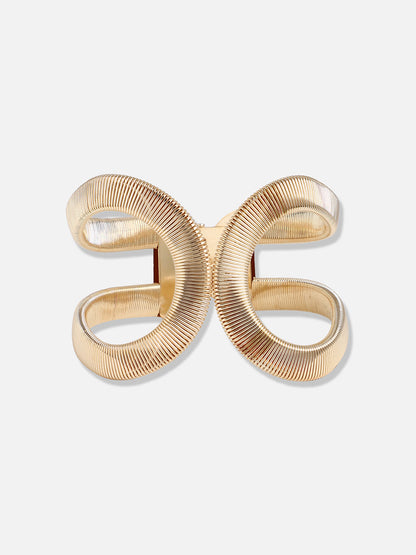 Gold Plated Designer Stone Party Bracelet