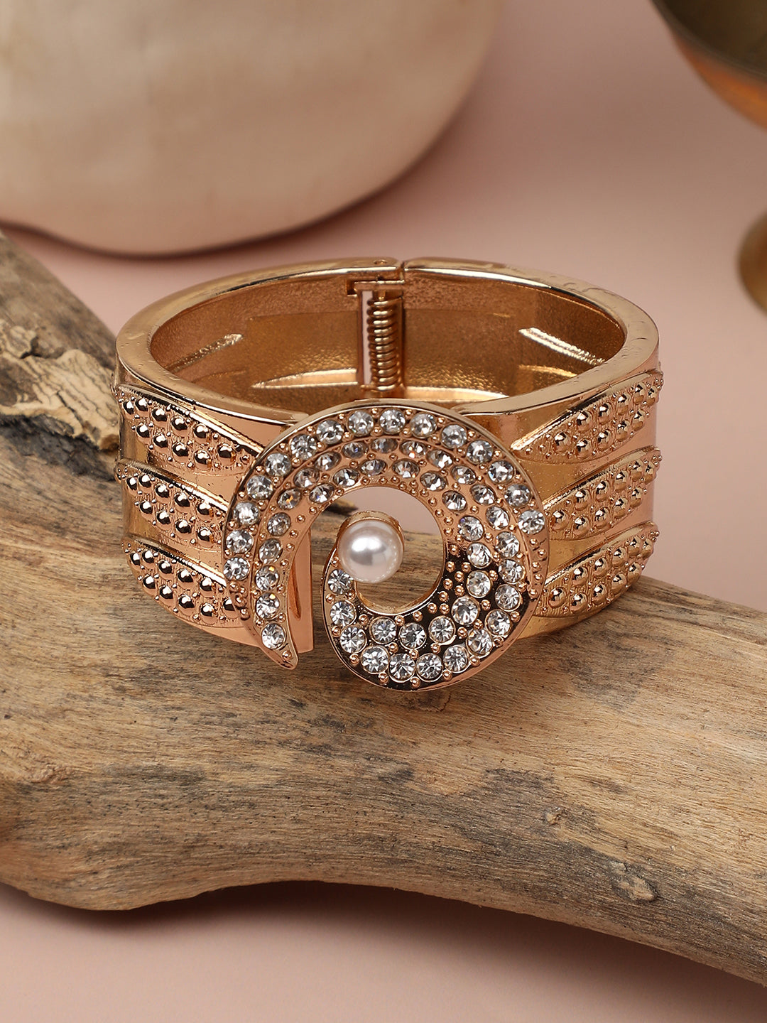 Gold Plated Designer Party Bracelet