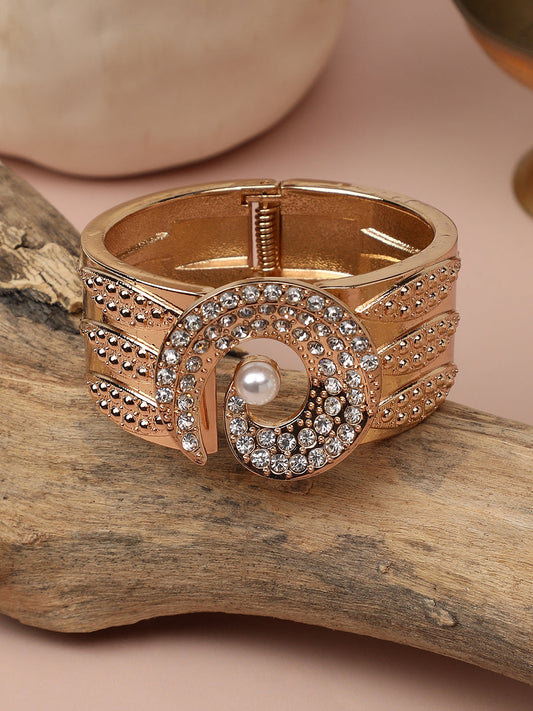 Gold Plated Designer Party Bracelet