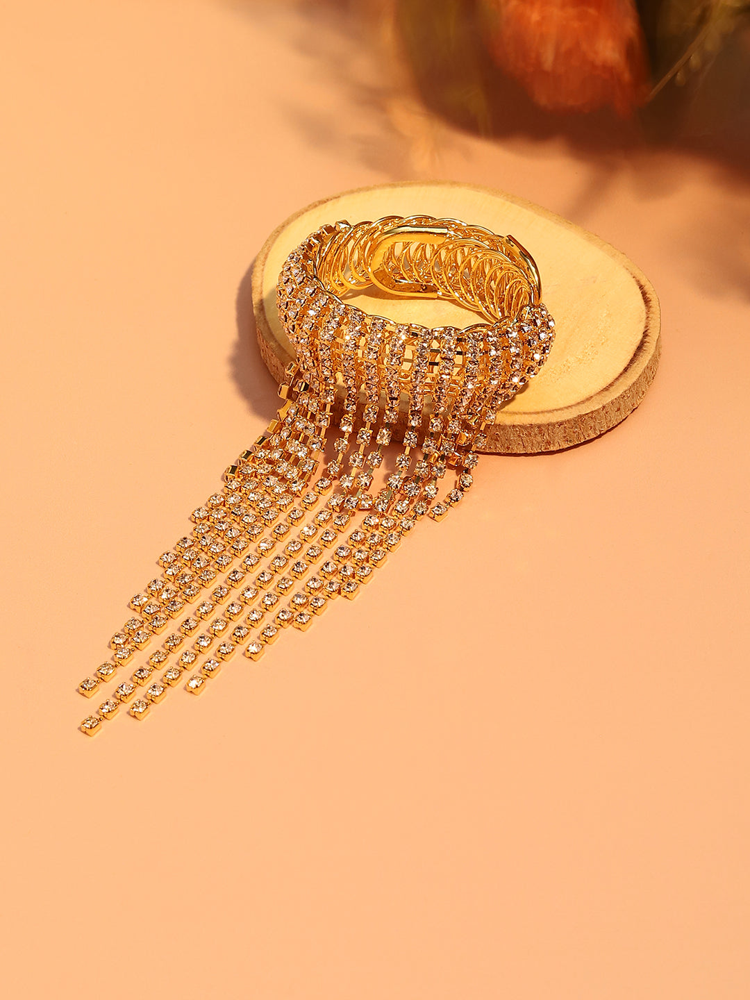 Gold Plated Designer Party Bracelet