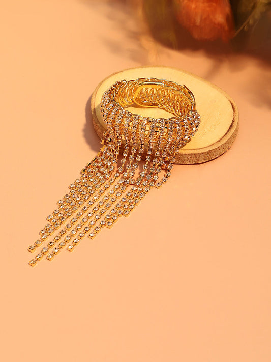 Gold Plated Designer Party Bracelet