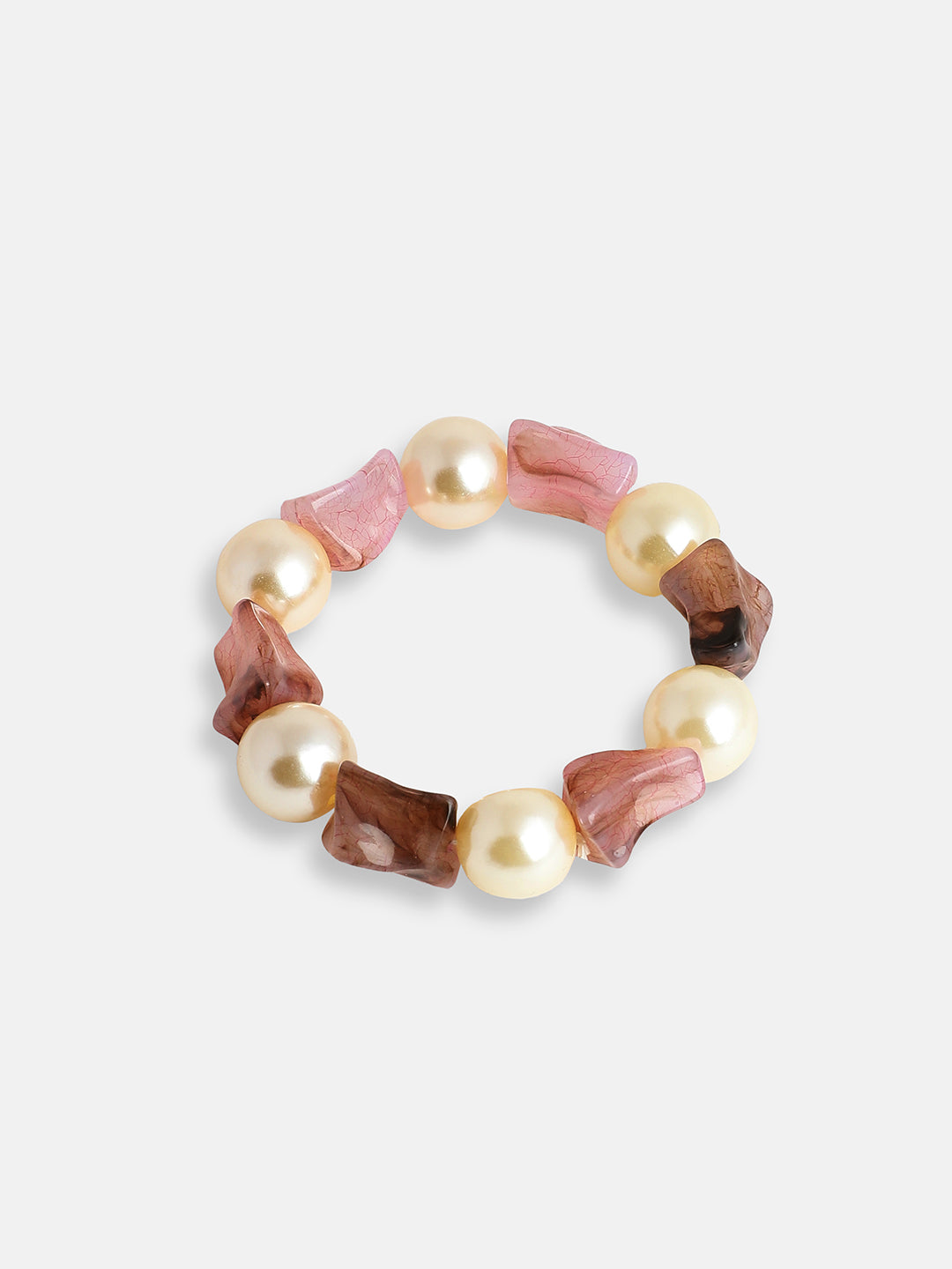 GOLD PLATED PARTY DESIGNER STONE STONE BRACELET FOR WOMEN