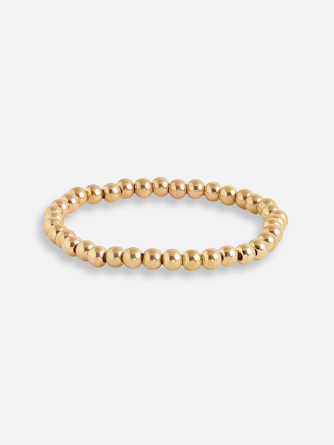 PACK OF 6 GOLD PLATED DESIGNER STONE CASUAL BRACELET FOR WOMEN