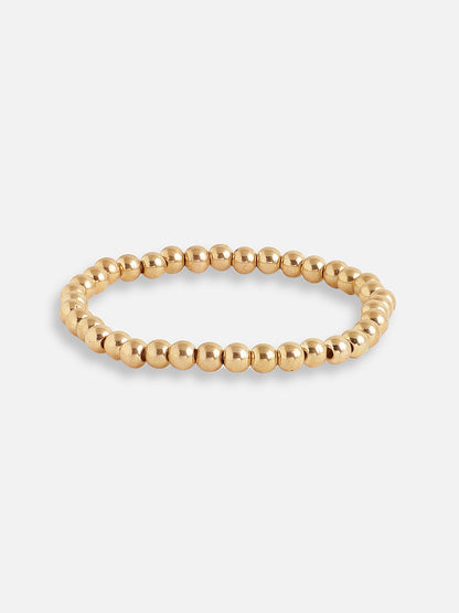 PACK OF 6 GOLD PLATED DESIGNER STONE CASUAL BRACELET FOR WOMEN
