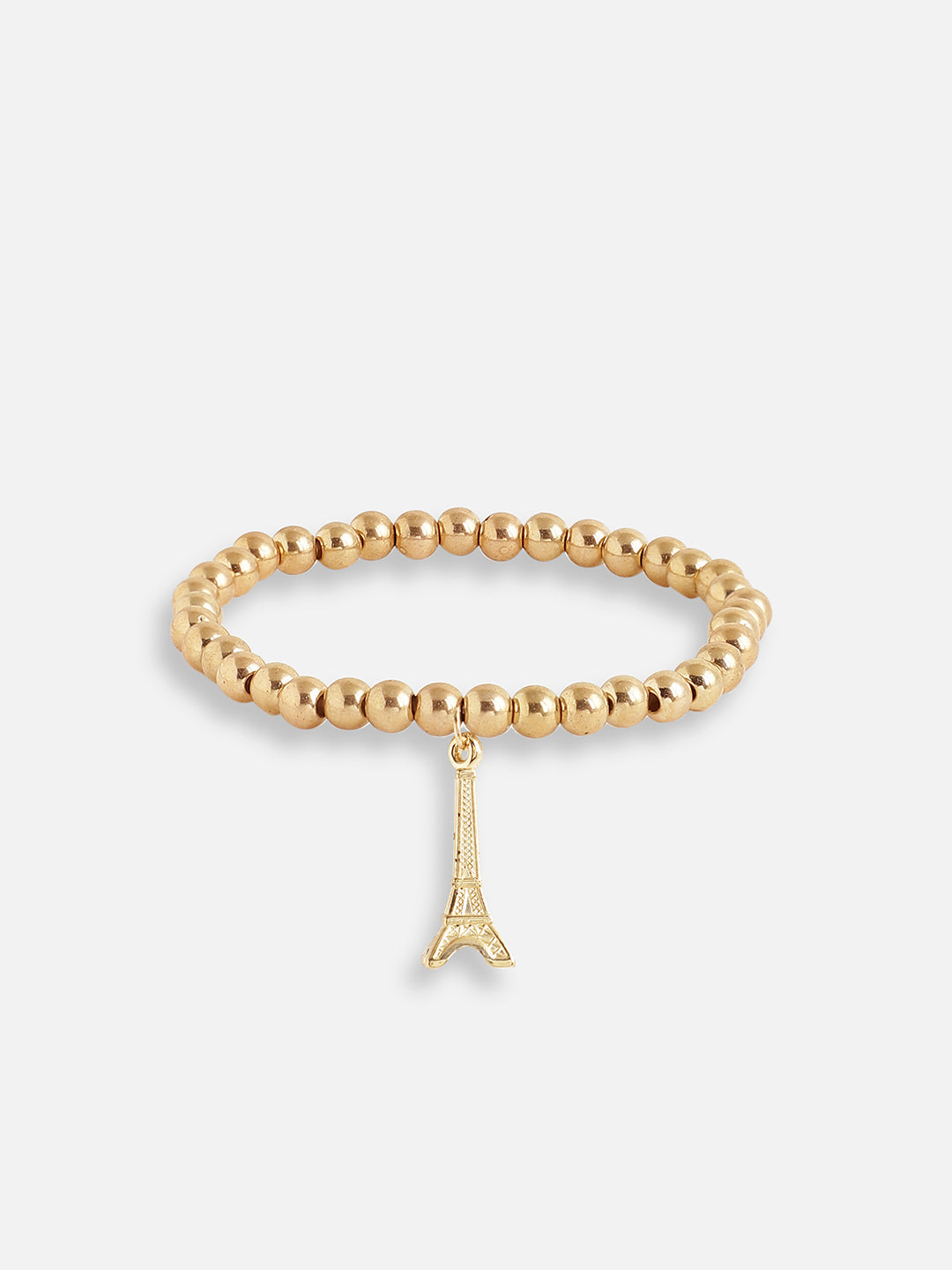 PACK OF 6 GOLD PLATED DESIGNER STONE CASUAL BRACELET FOR WOMEN