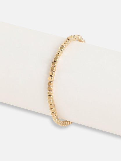 Gold Plated Designer Stone Casual Bracelet For Women