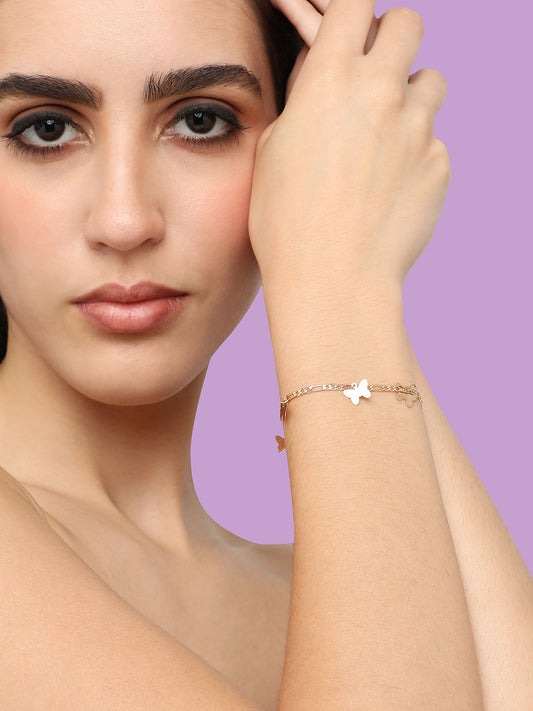 Gold Plated Designer Casual Bracelet For Women