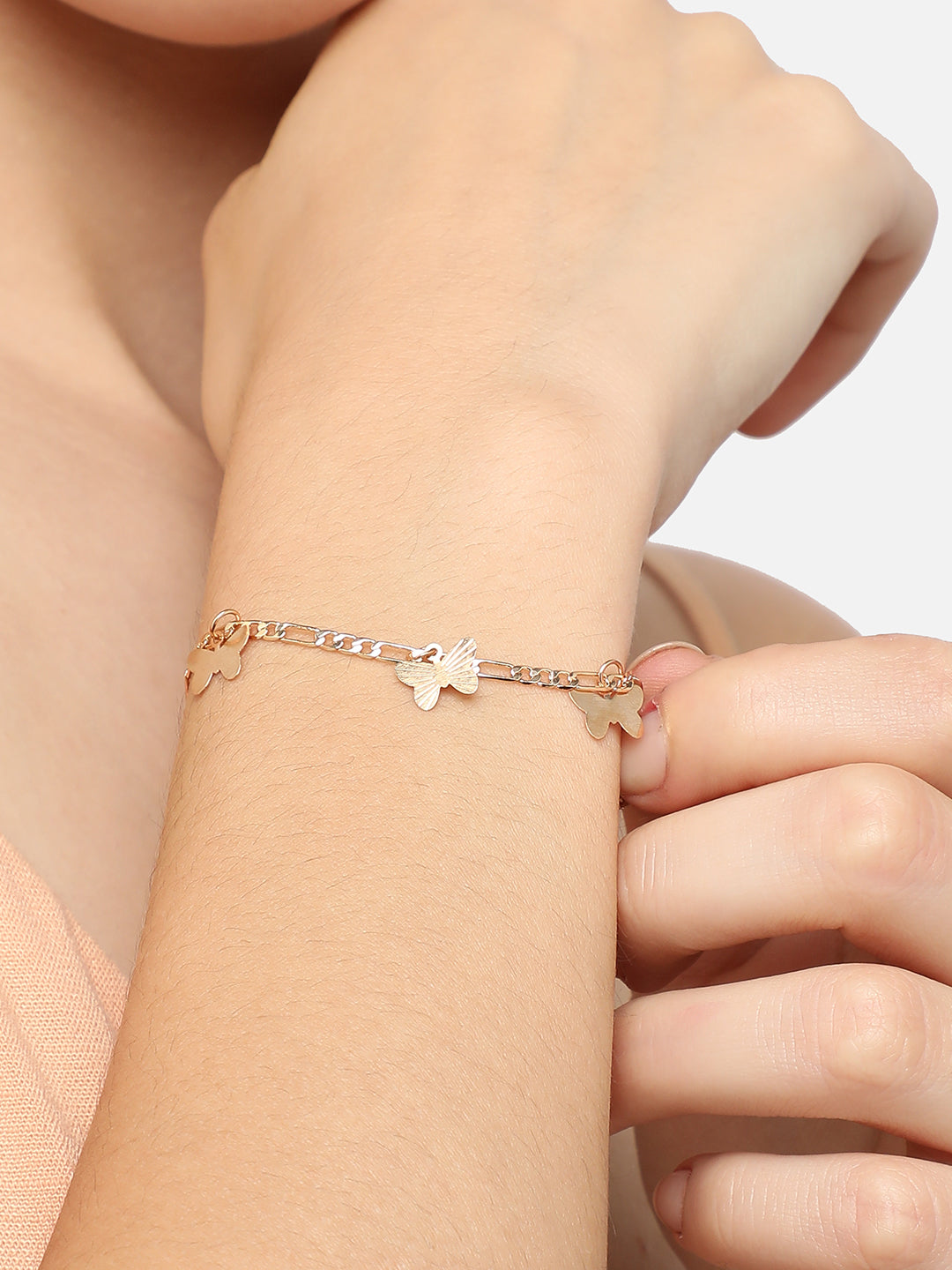 Gold Plated Designer Casual Bracelet For Women