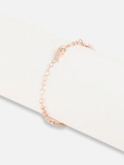Gold Plated Designer Stone Casual Bracelet For Women
