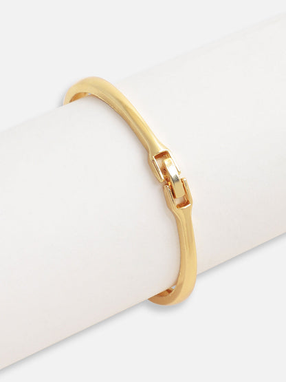 Gold Plated Designer Stone Party Bracelet For Women