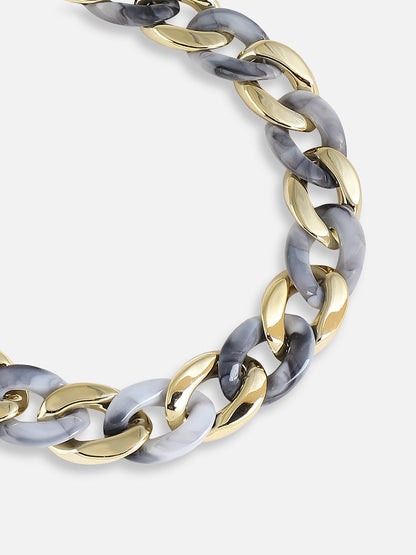 Marble Link Necklace