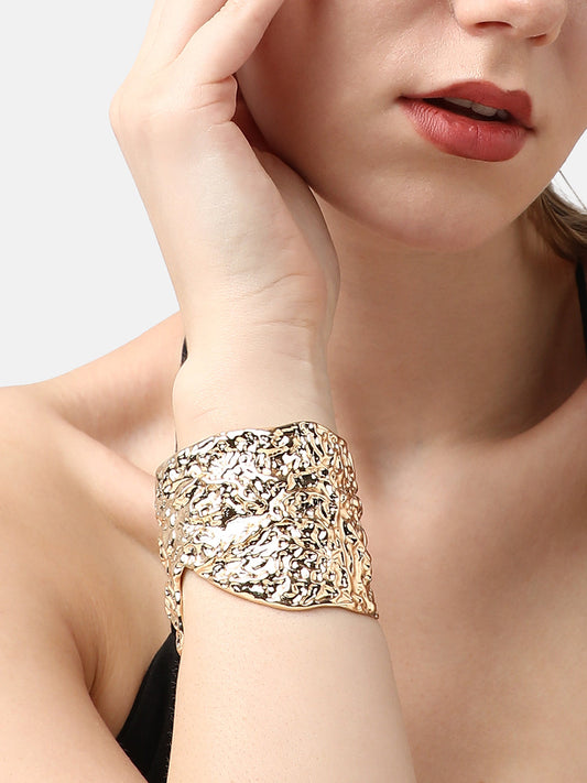 GOLD PLATED PARTY DESIGNER BRACELET FOR WOMEN